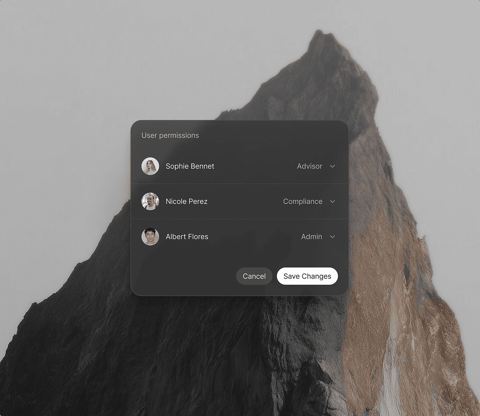 Role-based access